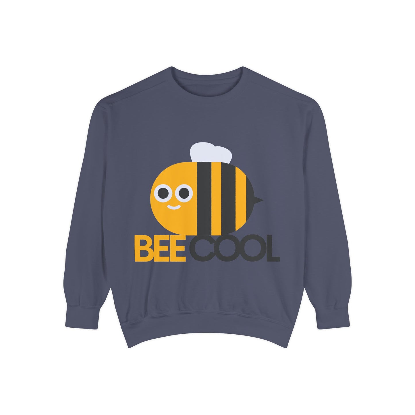Bee Cool Graphic Sweatshirt, Cozy Gift for Bee Lovers, Casual Style, Fun Humor Apparel, Perfect for Spring