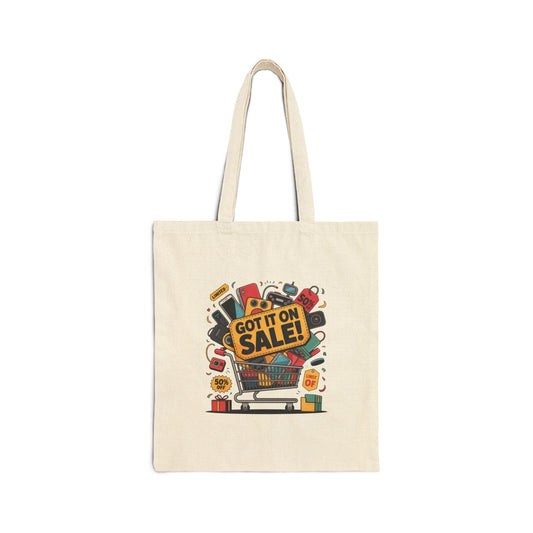 Cotton Canvas Tote Bag