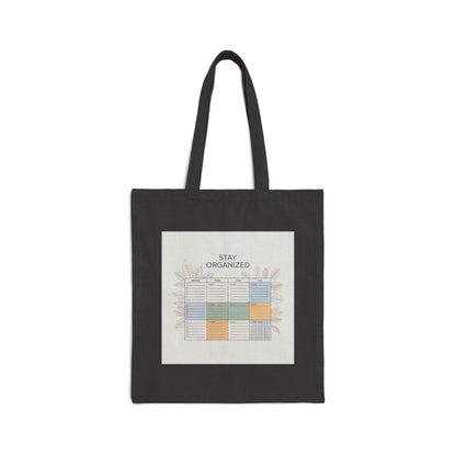 Cotton Canvas Tote Bag